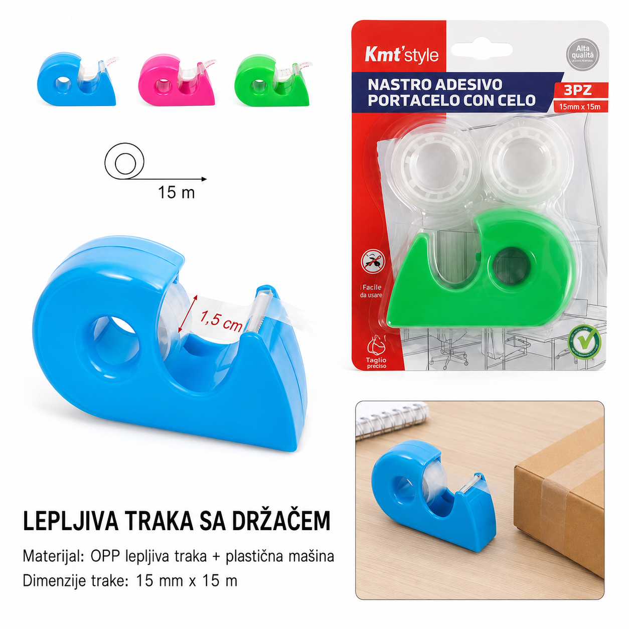 KMT Puž traka sa mašinom za traku 2708768