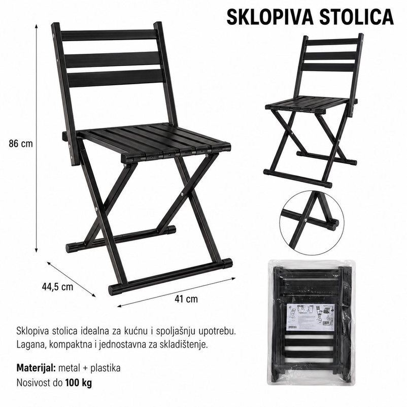 KMT Poni sa sklopivim naslonom 2903990