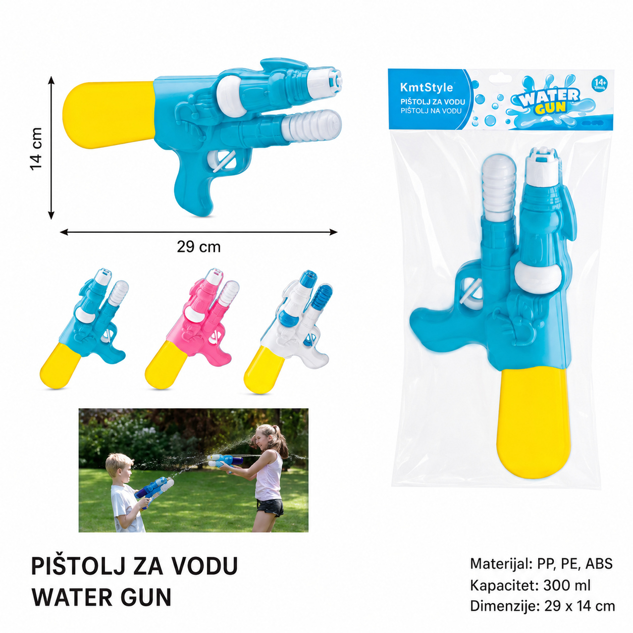 KMT Vodeni pištolj pod pritiskom vazduha 2904374