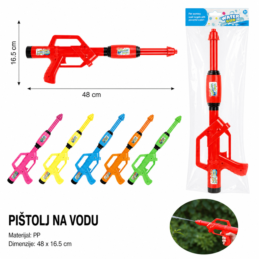 KMT Vodena pištolj sa izvlačenjem 2904402