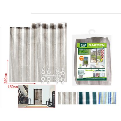 KMT Poliesterska mreža protiv komaraca za vrata, mešano 150*250CM 2904676