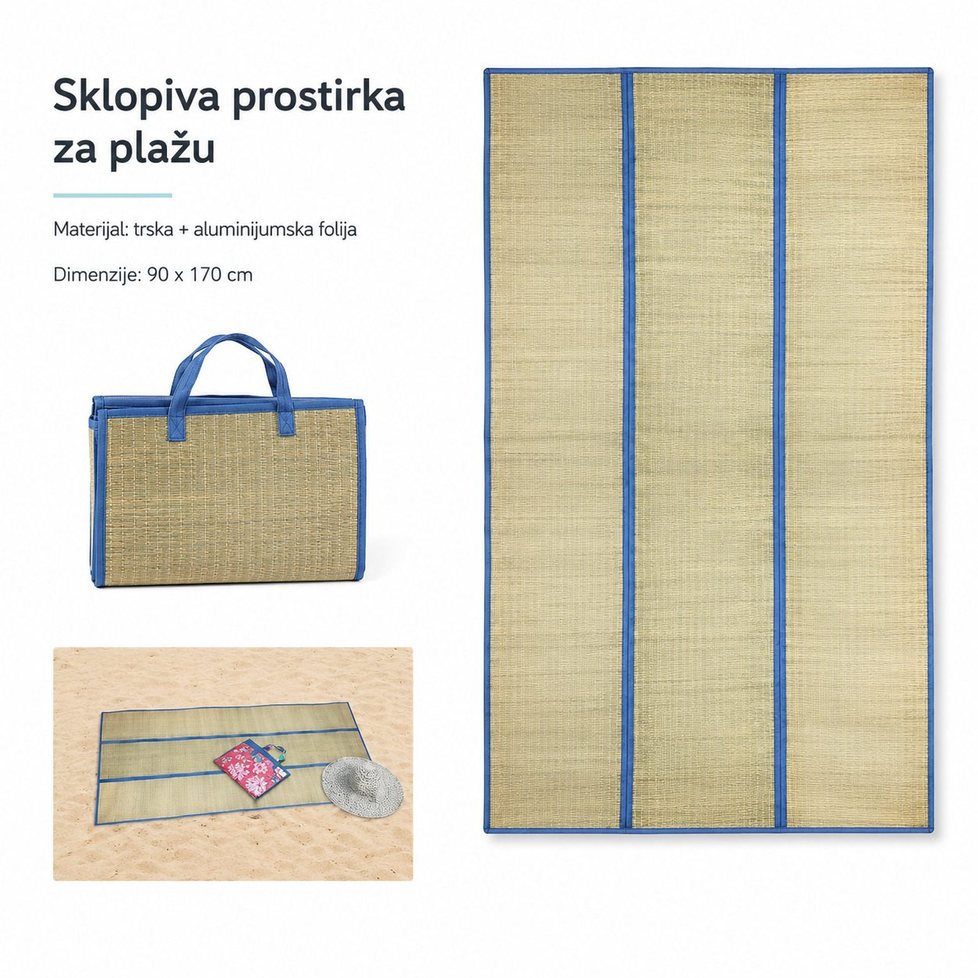 KMT Novi trostruki plažni prostirka 295815