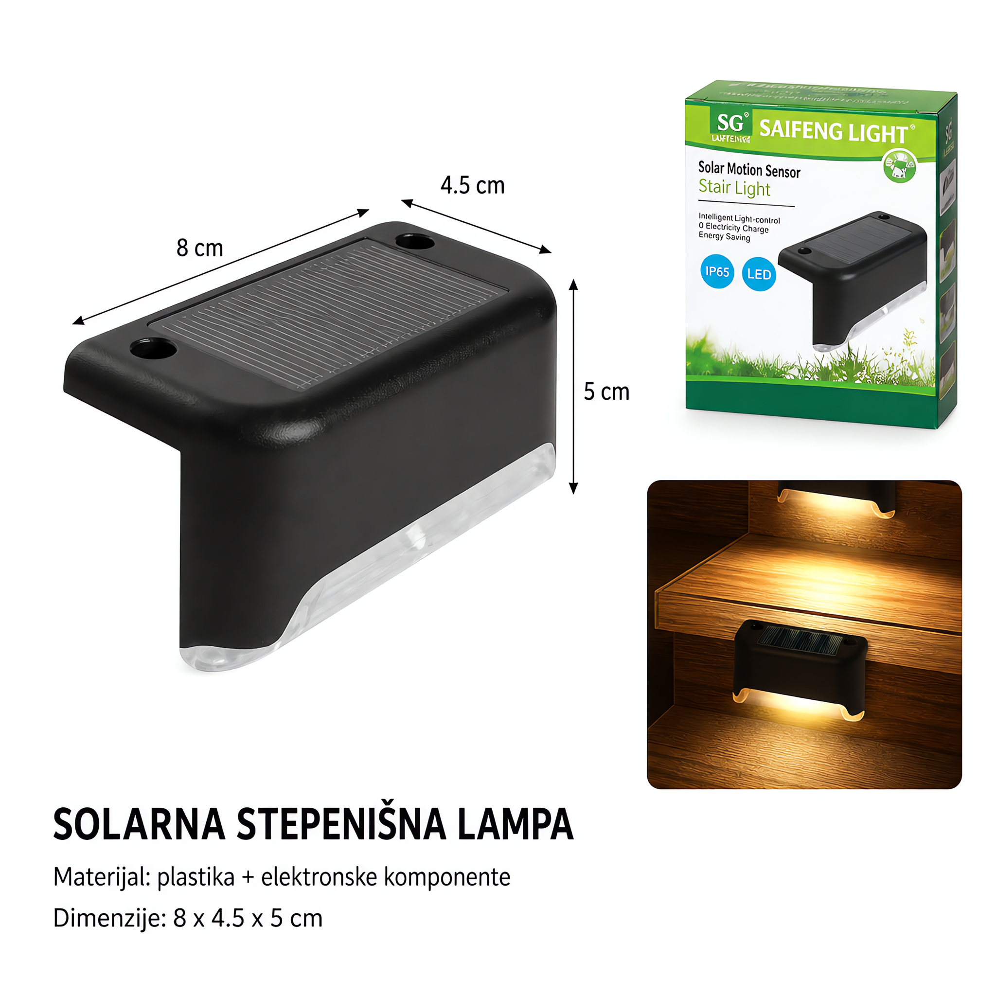 KMT Solarna stepenasta svetla 4PZ 295998