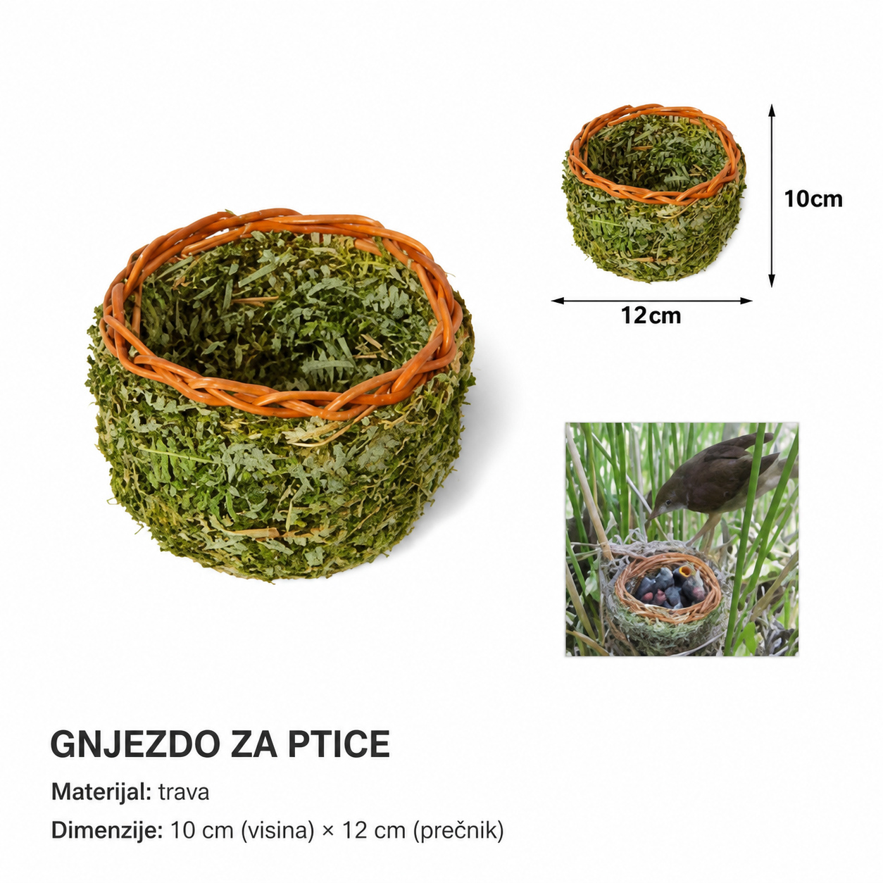 KMT Ptice gnezdo činija 296507