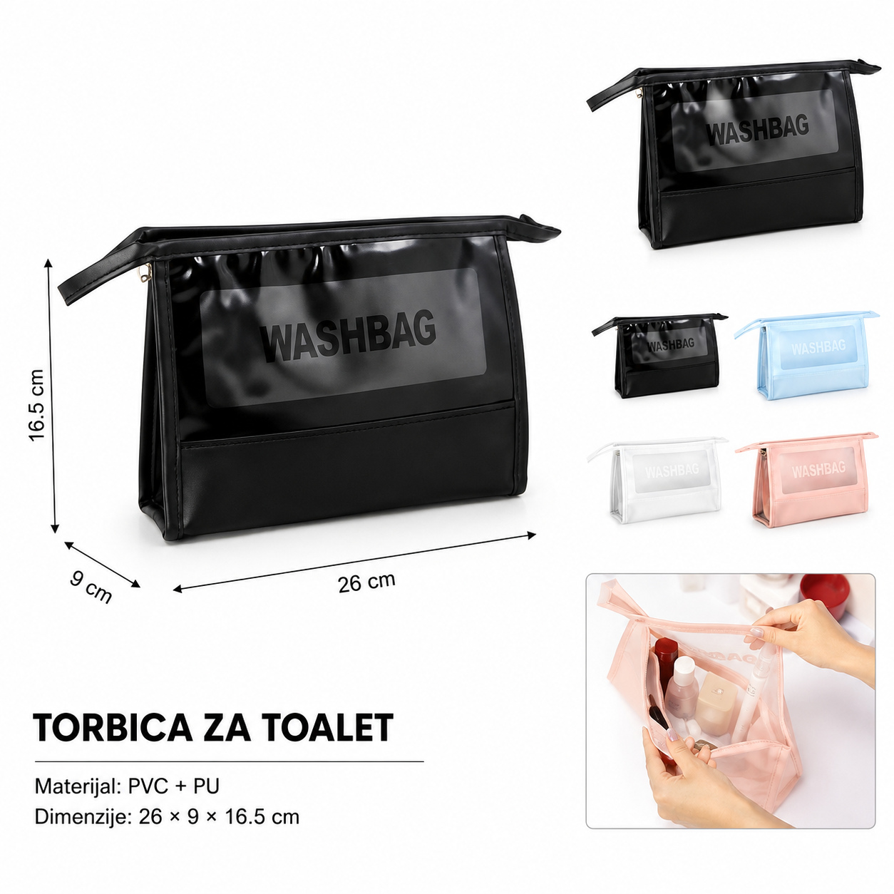 KMT Velika torba za prtljag/paket za pranje 296758