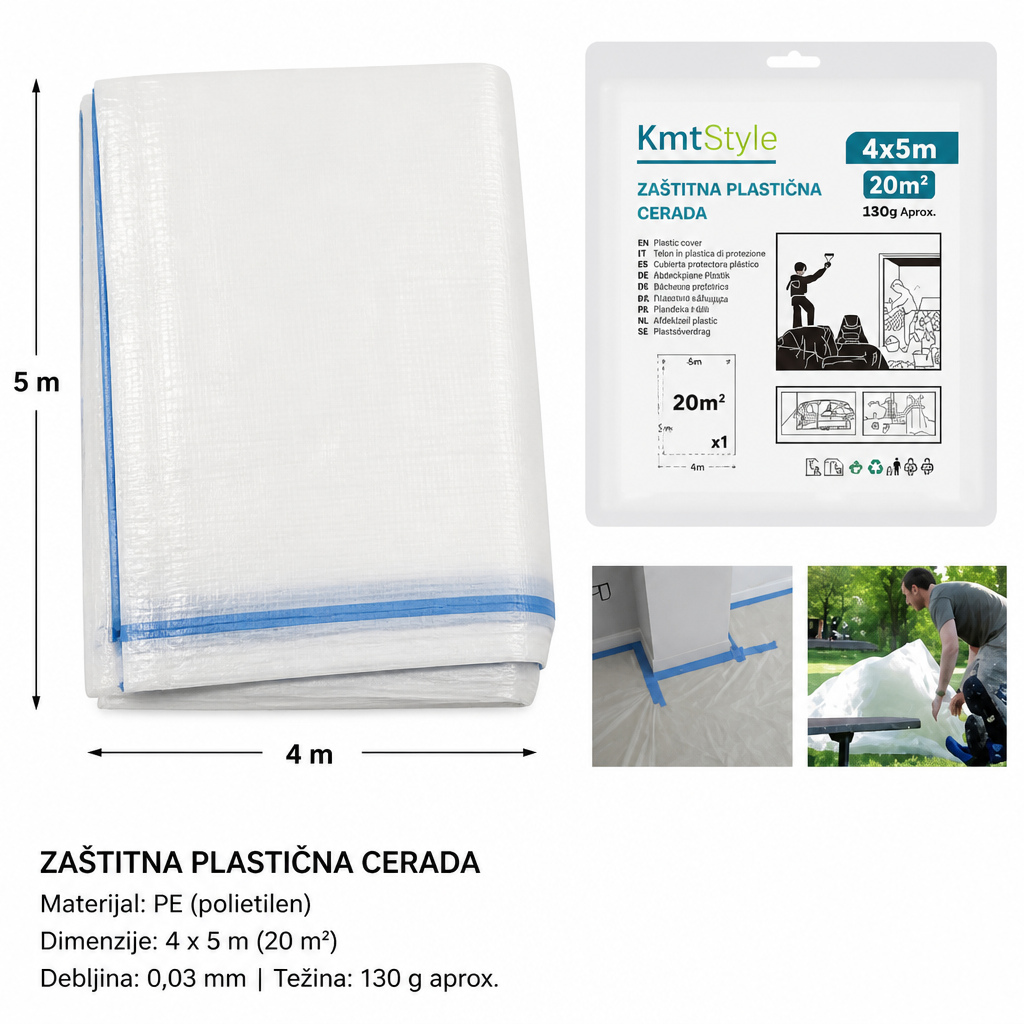 KMT Zadebljana zaštitna navlaka protiv prašine 3210197
