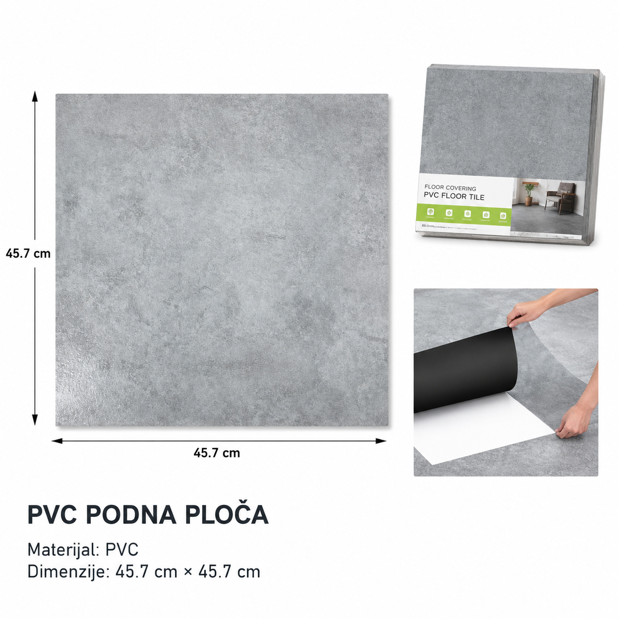 PVC大理石纹地板贴