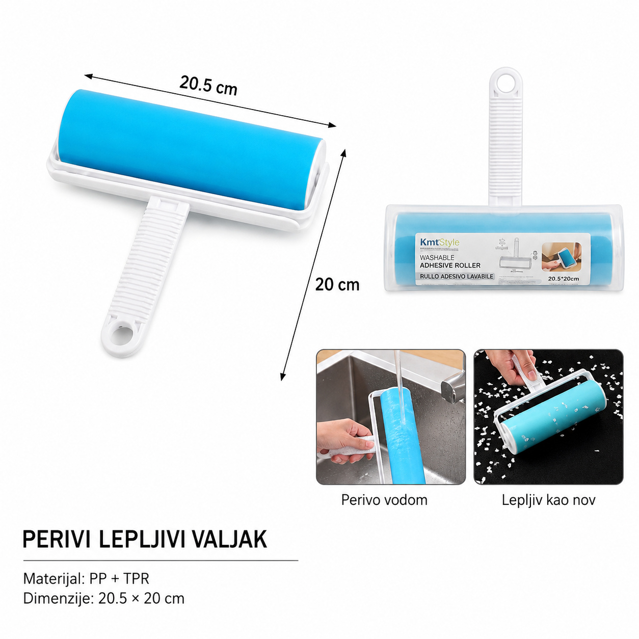 KMT Perivi valjak za uklanjanje dlaka 3213807