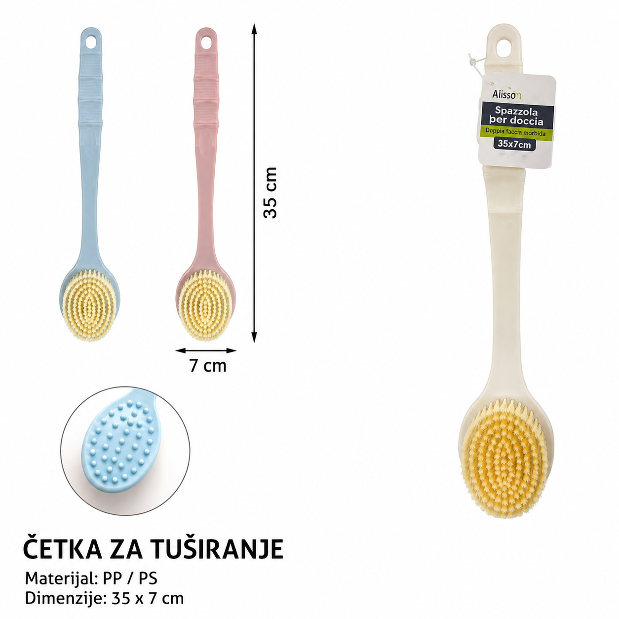 KMT Jednobojna ručka za četku sa jednim slojem 3280416