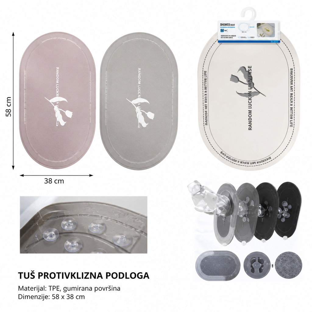 KMT Meka dijatomejska podna prostirka od blata ovalna 3280472