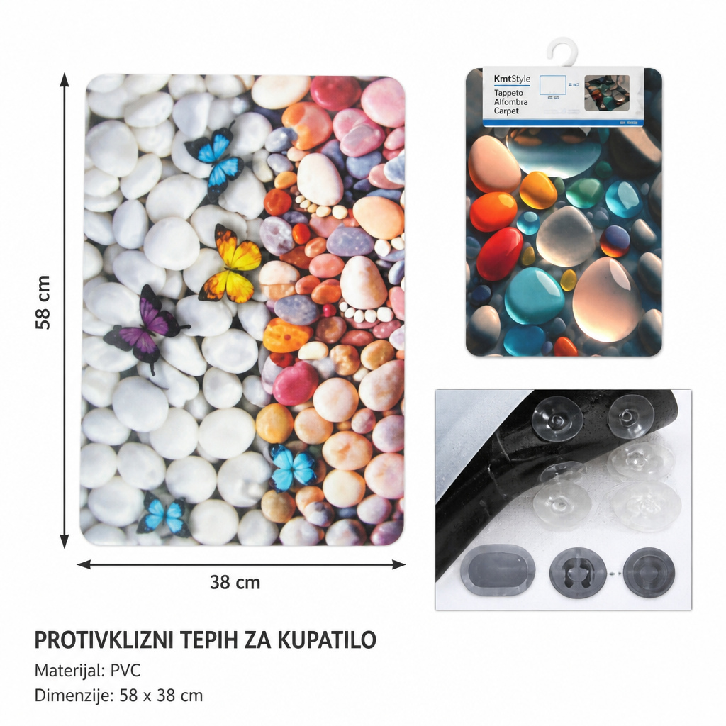 KMT Mekana dijatomejska podna prostirka od blata pravougaona 3280478