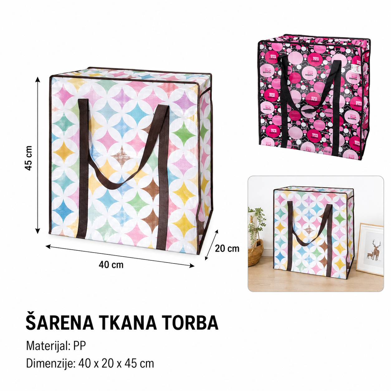KMT Štampana tkana torba 3280778