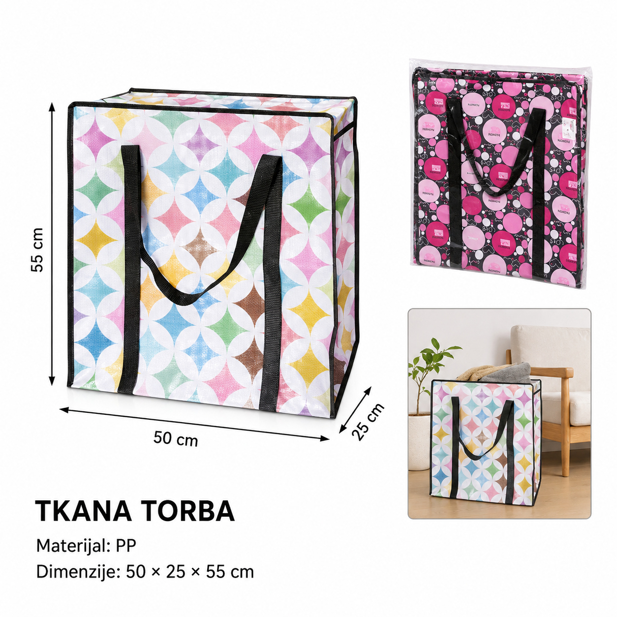 KMT Štampana tkana torba 3280780