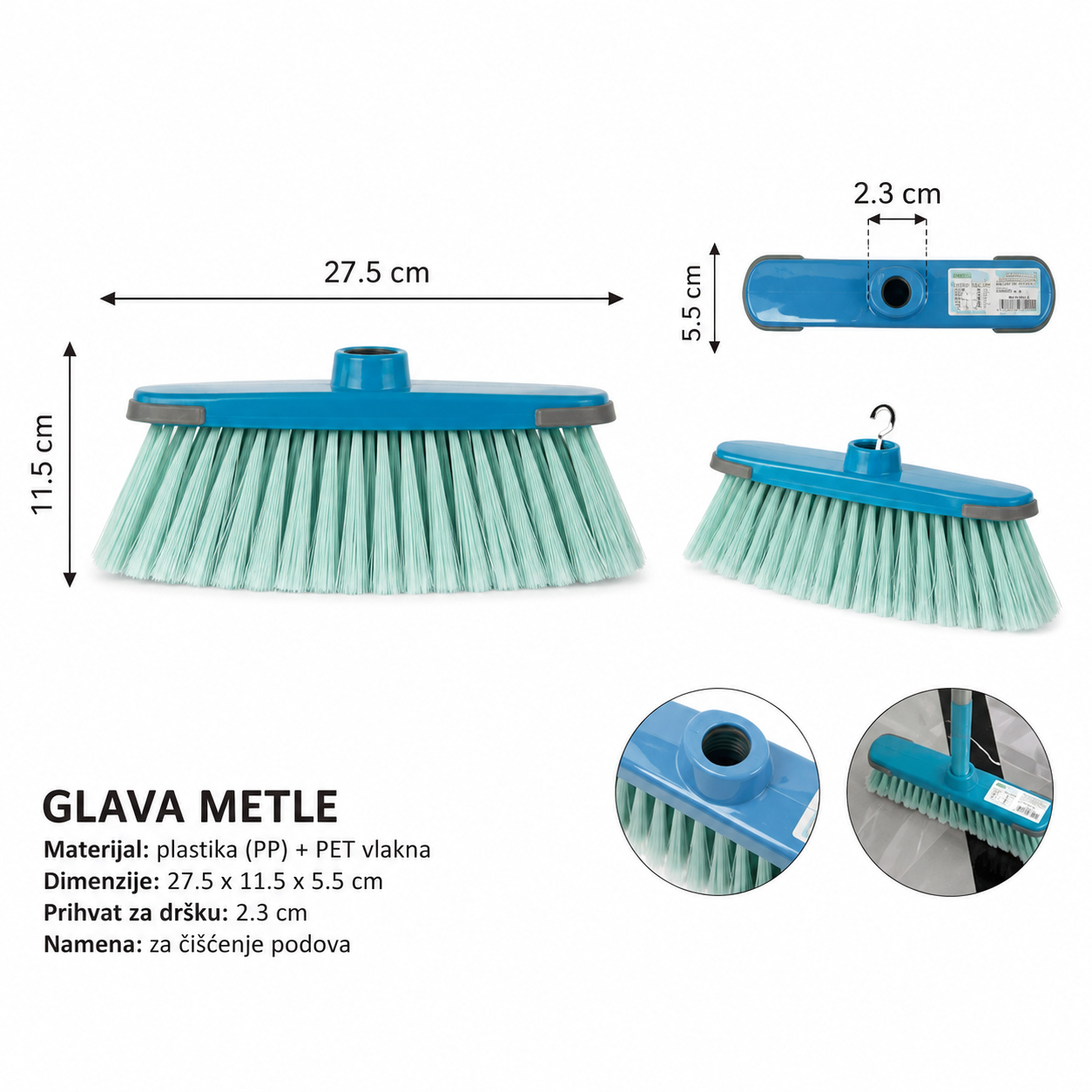 KMT Glava metle 3283441