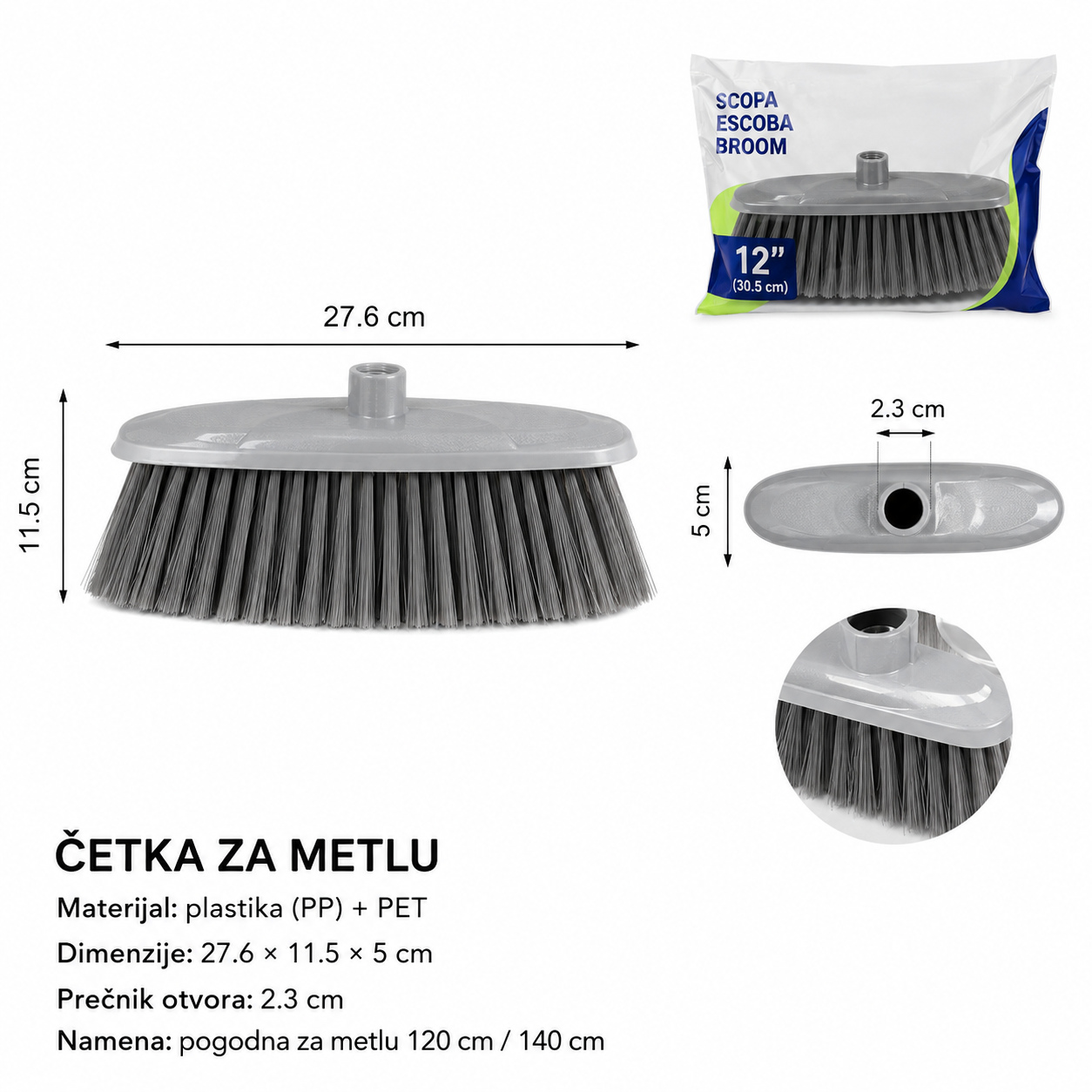 KMT glava metle 3283443
