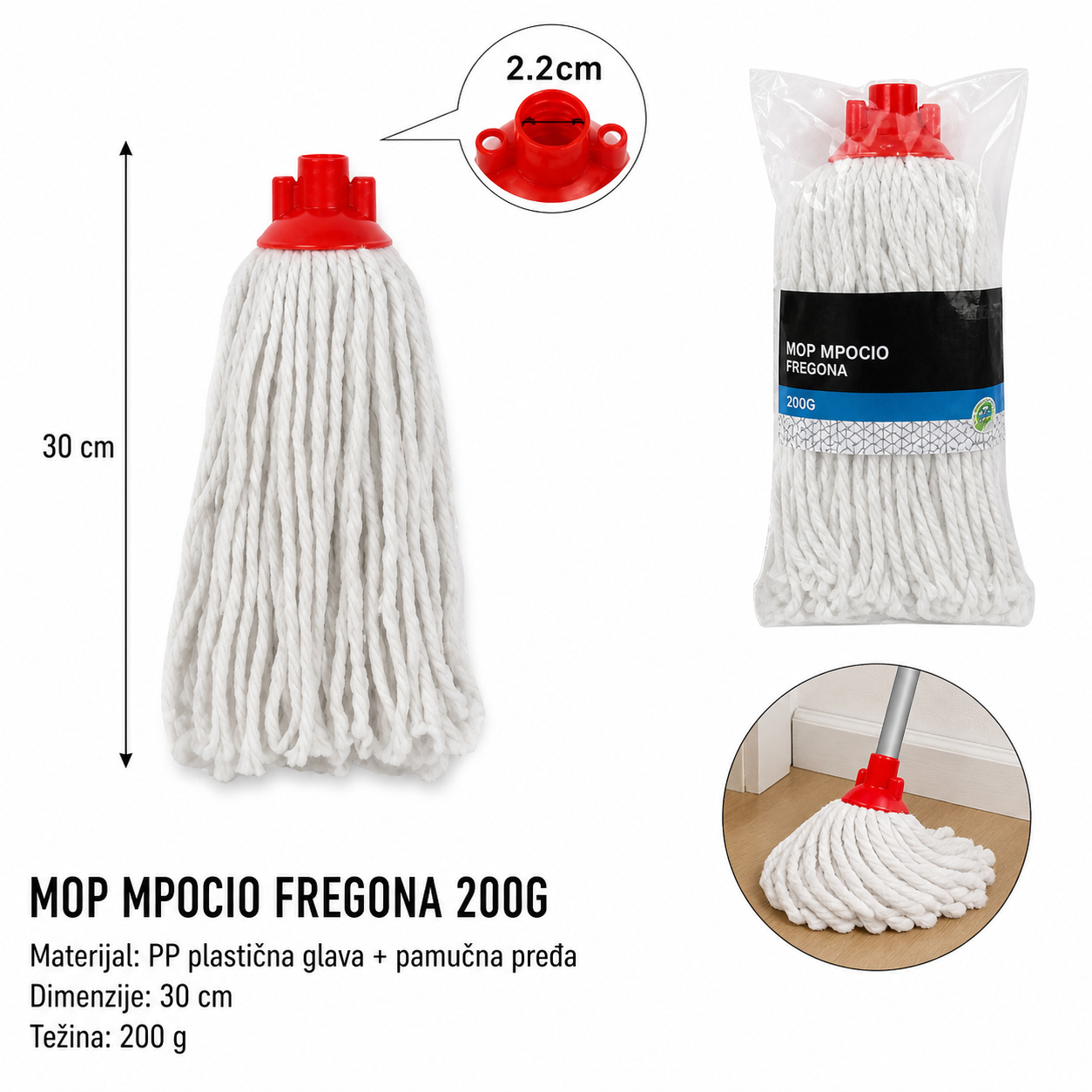 KMT Bela čipka za krpu 3283471