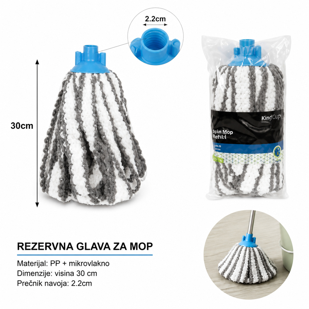 KMT Široka metla glava 3283473