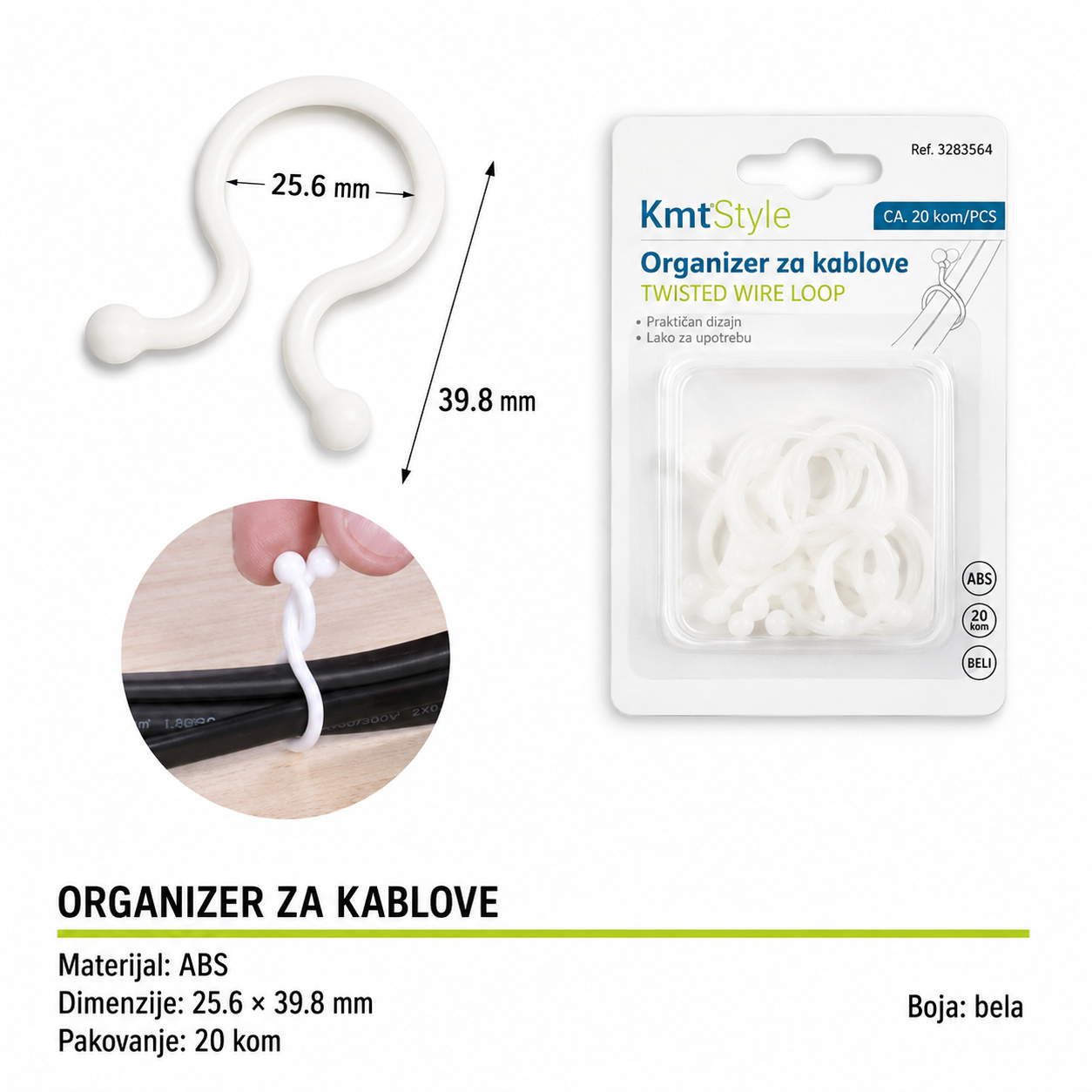 KMT Prsten za uvijanje žice 3283564