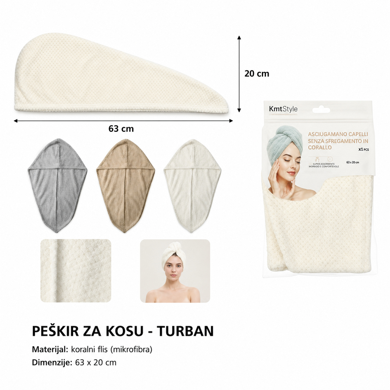 KMT Kapa za sušenje kose 3283575