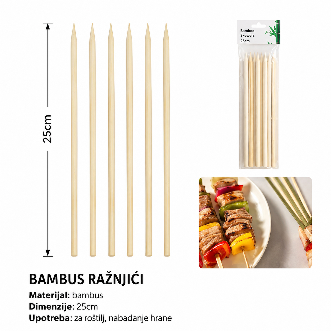 KMT Bambusovi štapići 500549