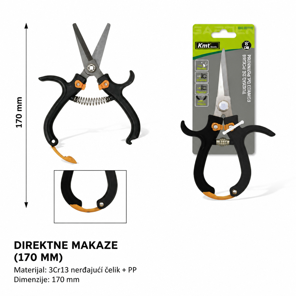 KMT Plastična drška plastični zavesa od perli makaze 501721