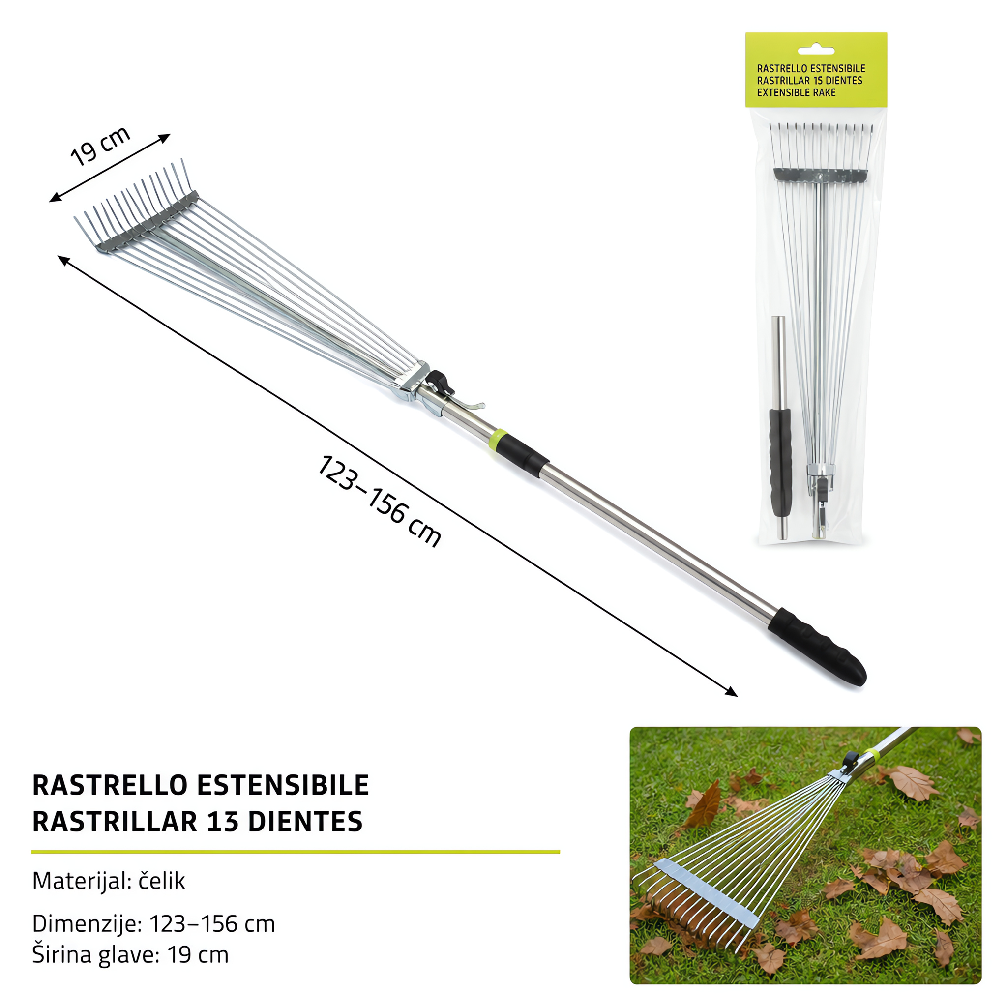 KMT 15 grabulje teleskopska 501804