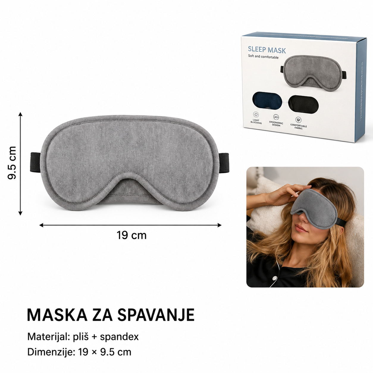KMT Maska za oči 501857