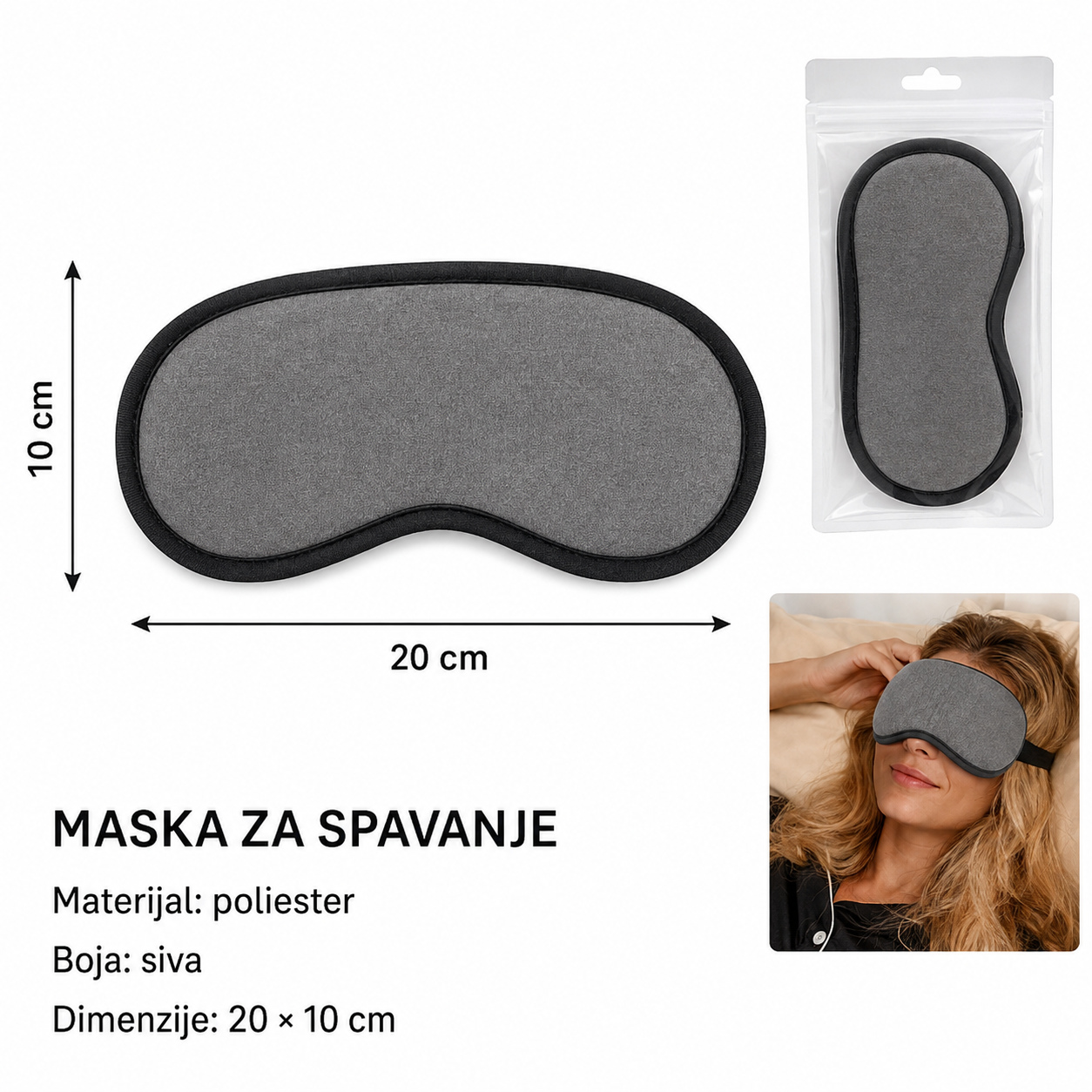 KMT Maska za oči 501858