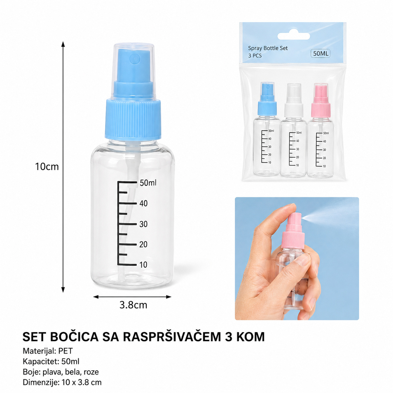 KMT Providna mali ventilator boca stepeni staklena čaša 502640