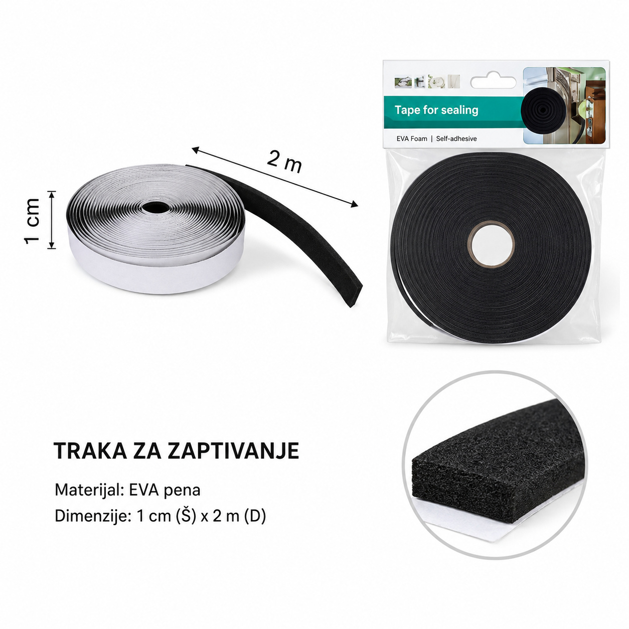 KMT Kanal sa samolepljivom poleđinom elektronska svetleća traka platnena lepljiva traka crni sa mreža za 5200113