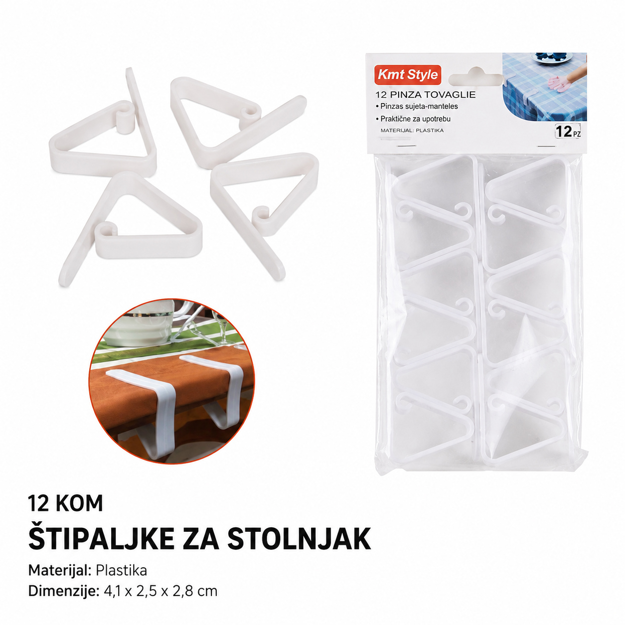 KMT Plastična stolnjak 5200157