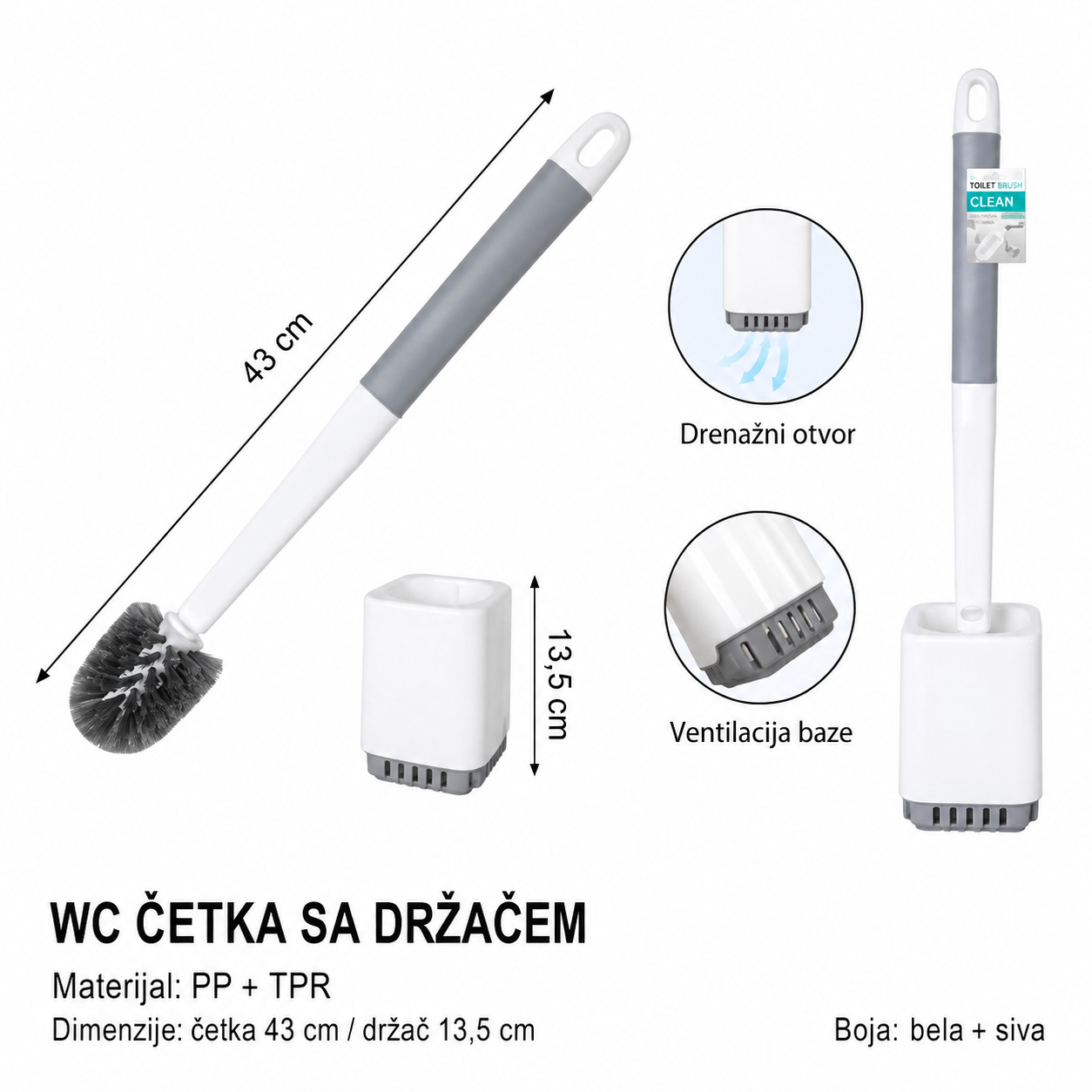 KMT Zadebljani s tip kuke standardni četka lopta četka 5200499