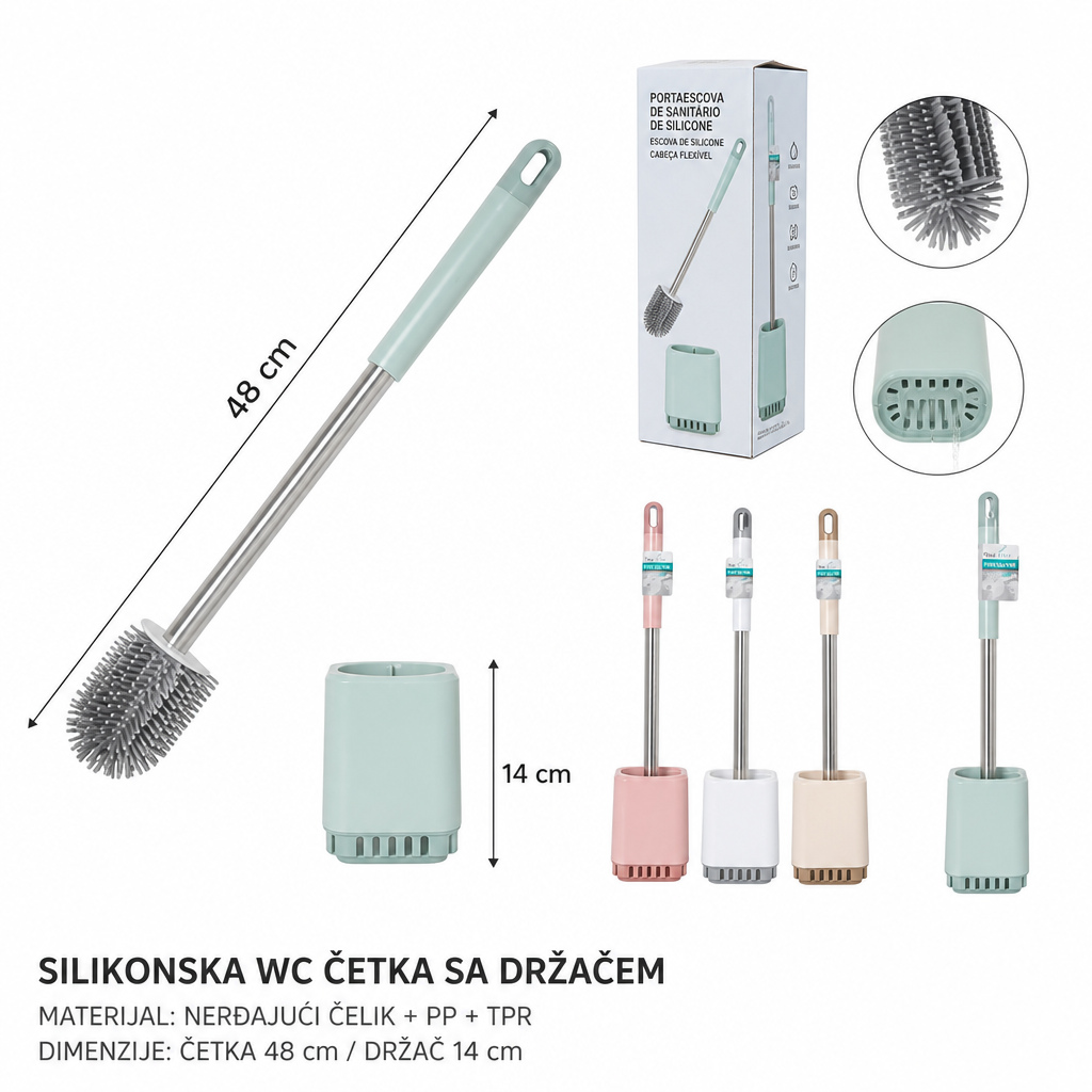 KMT Zadebljani s tip kuke silikonska četka 5200505