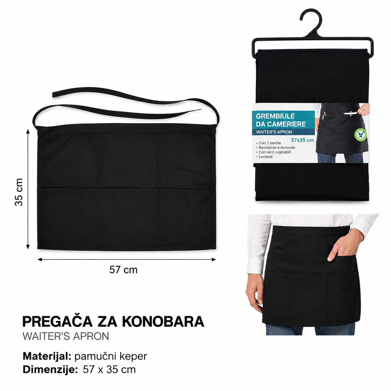 KMT Kecelja crna 5200592