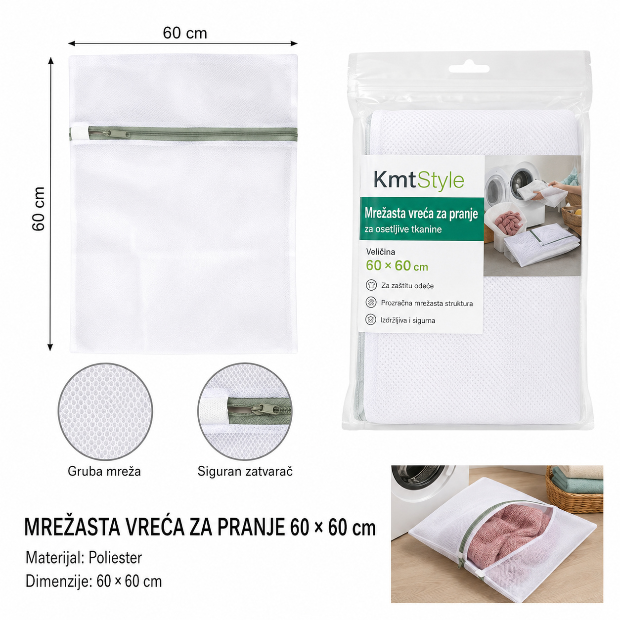 KMT Polica iznad veš mašine vreća 5200686