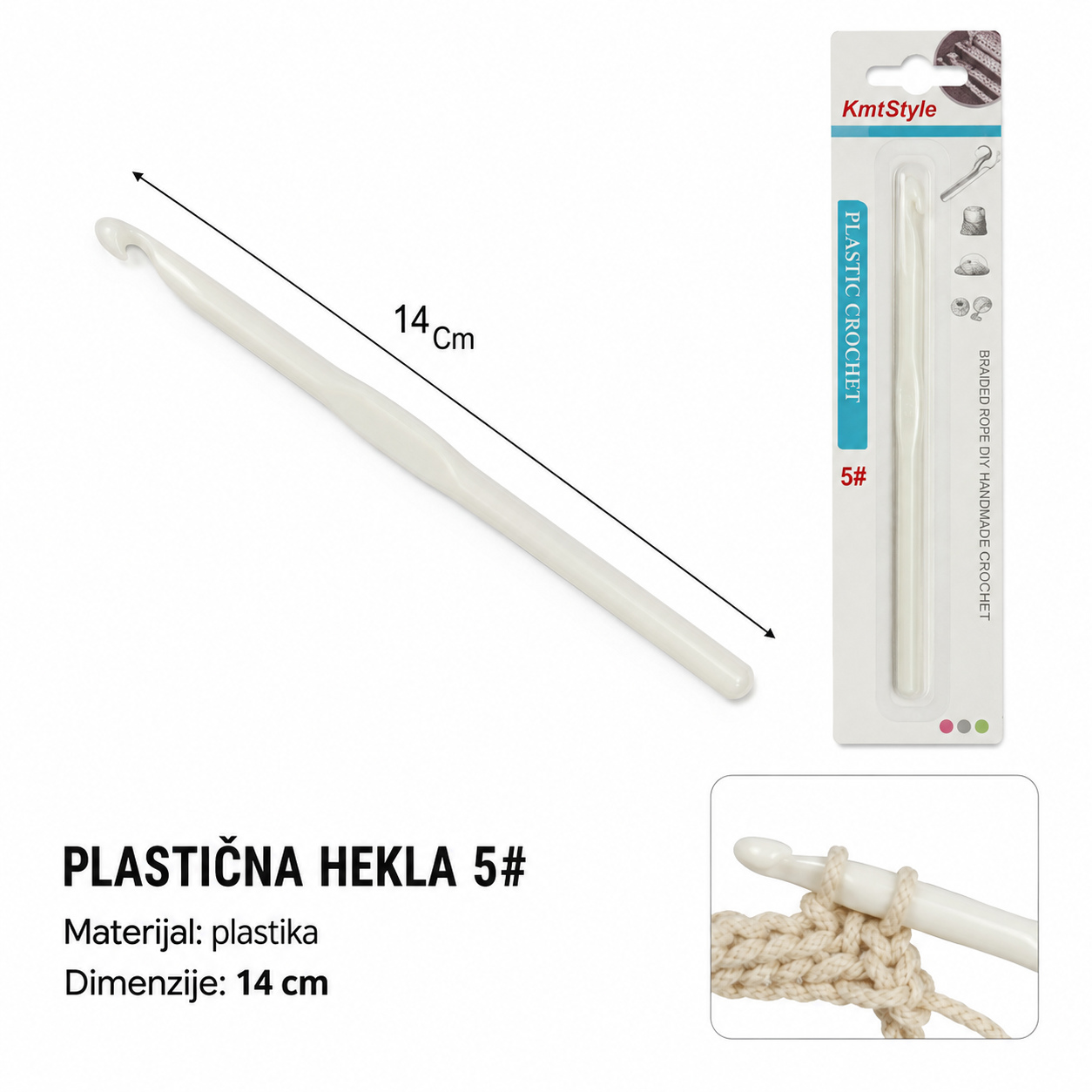 KMT Kuke plastični kuka igle 5200854