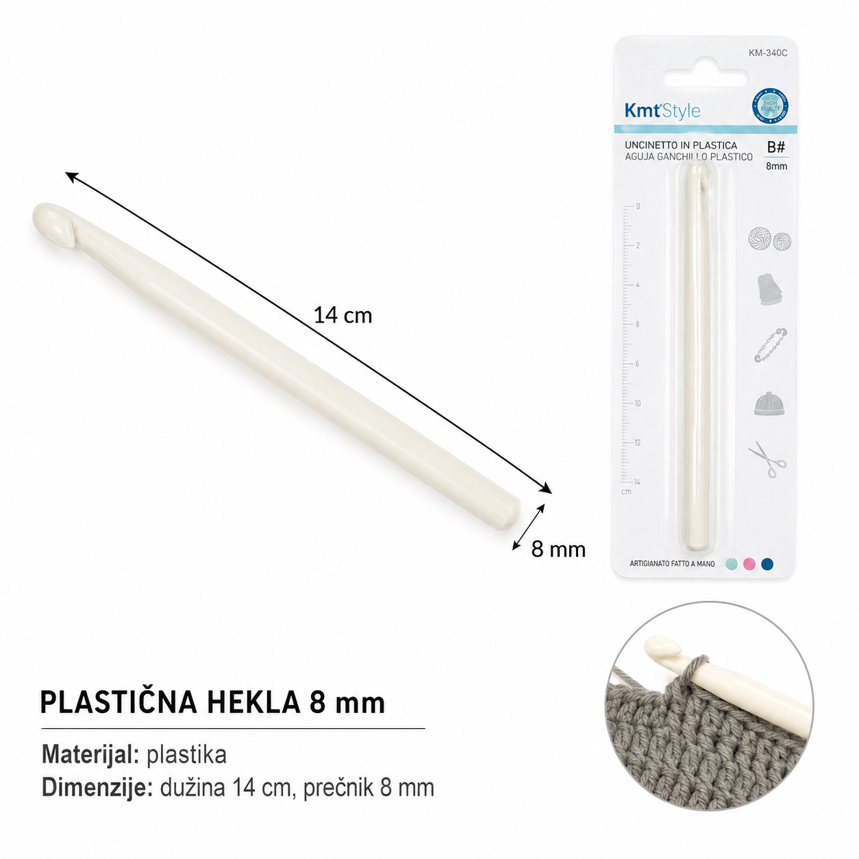 KMT Kuke plastični kuka igle 5200857