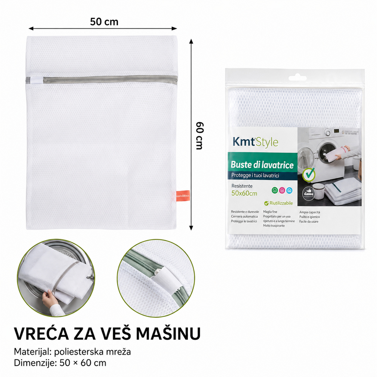 KMT Polica iznad veš mašine vreća 5200969