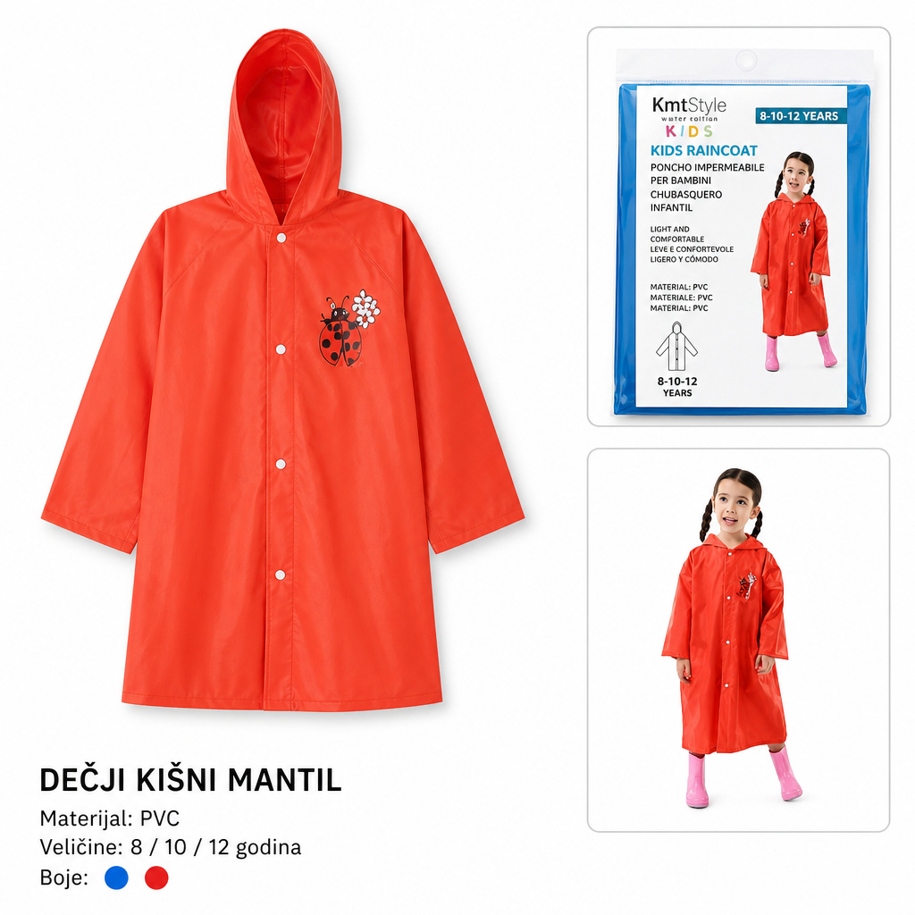 KMT Dečja kabanica cvet 5201303