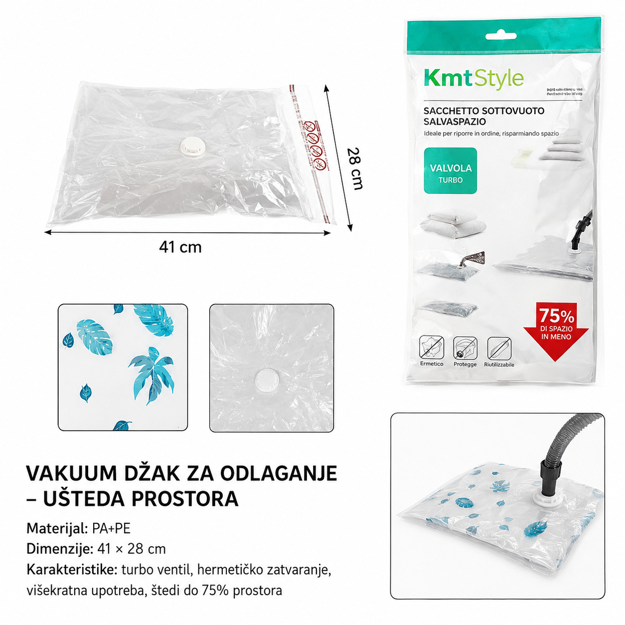 KMT Kuke torba providni sa štampanim dezenom 5201548