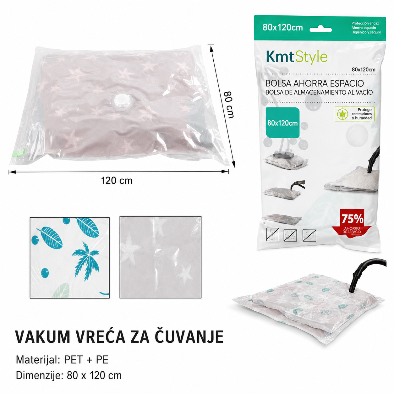KMT Kuke torba providni sa štampanim dezenom 5201551