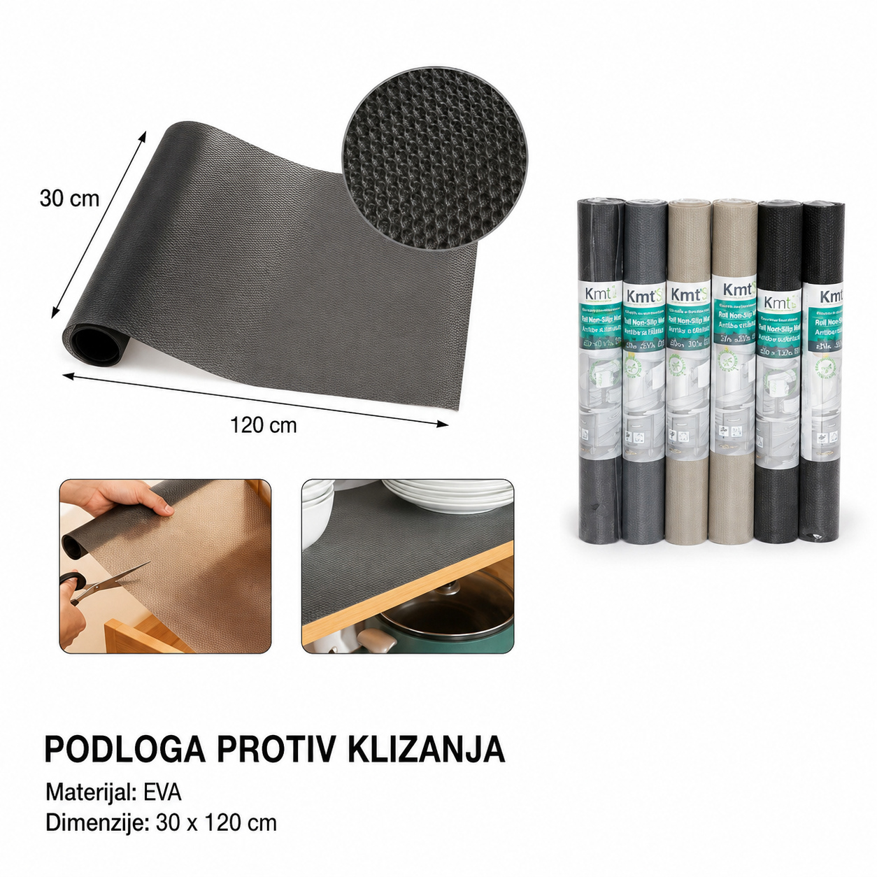 KMT Šarena EVA protivklizna podloga za sudoperu 5201760