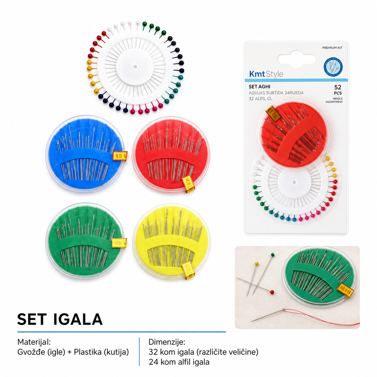KMT Igle kutija set 5201977