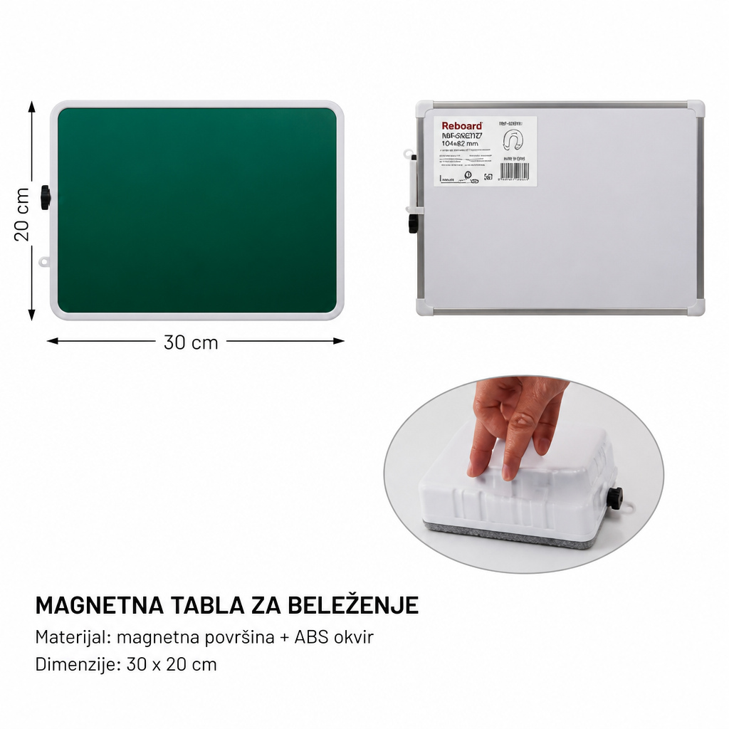 KMT Dvostrana tabla za pisanje 5202137