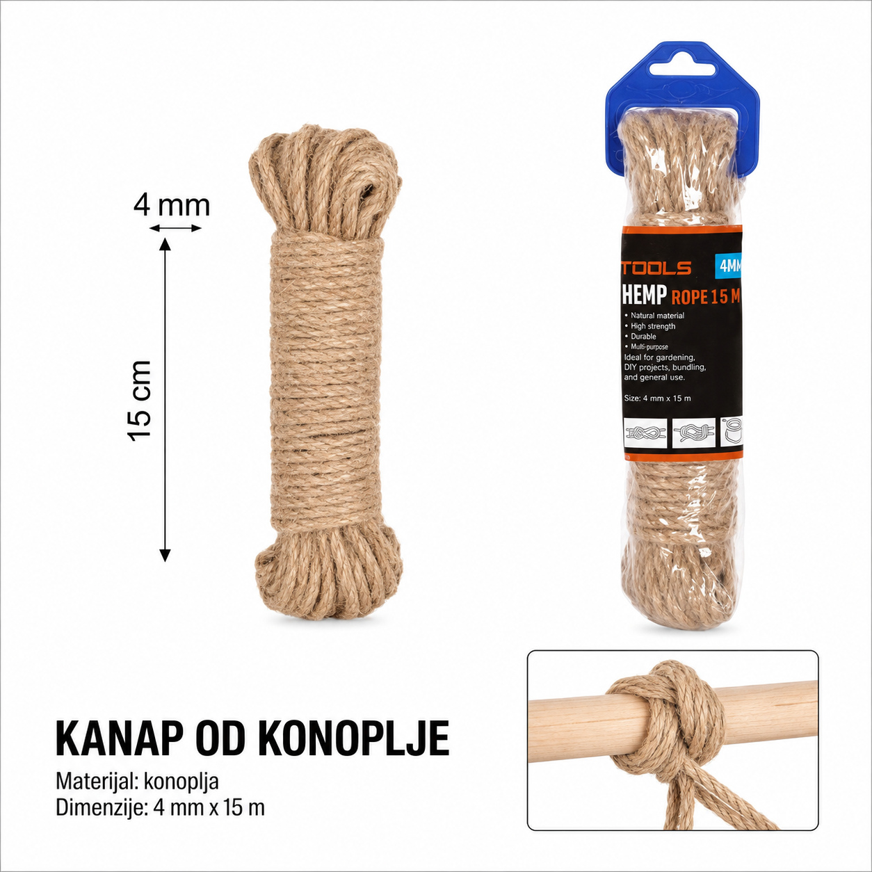 KMT Kanap od jute 5302201