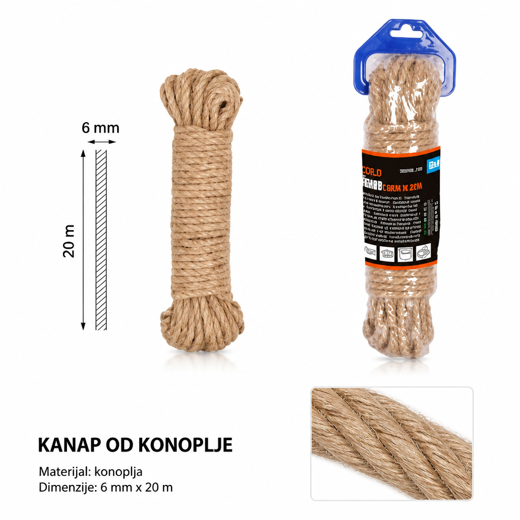 KMT Kanap od jute 5302204