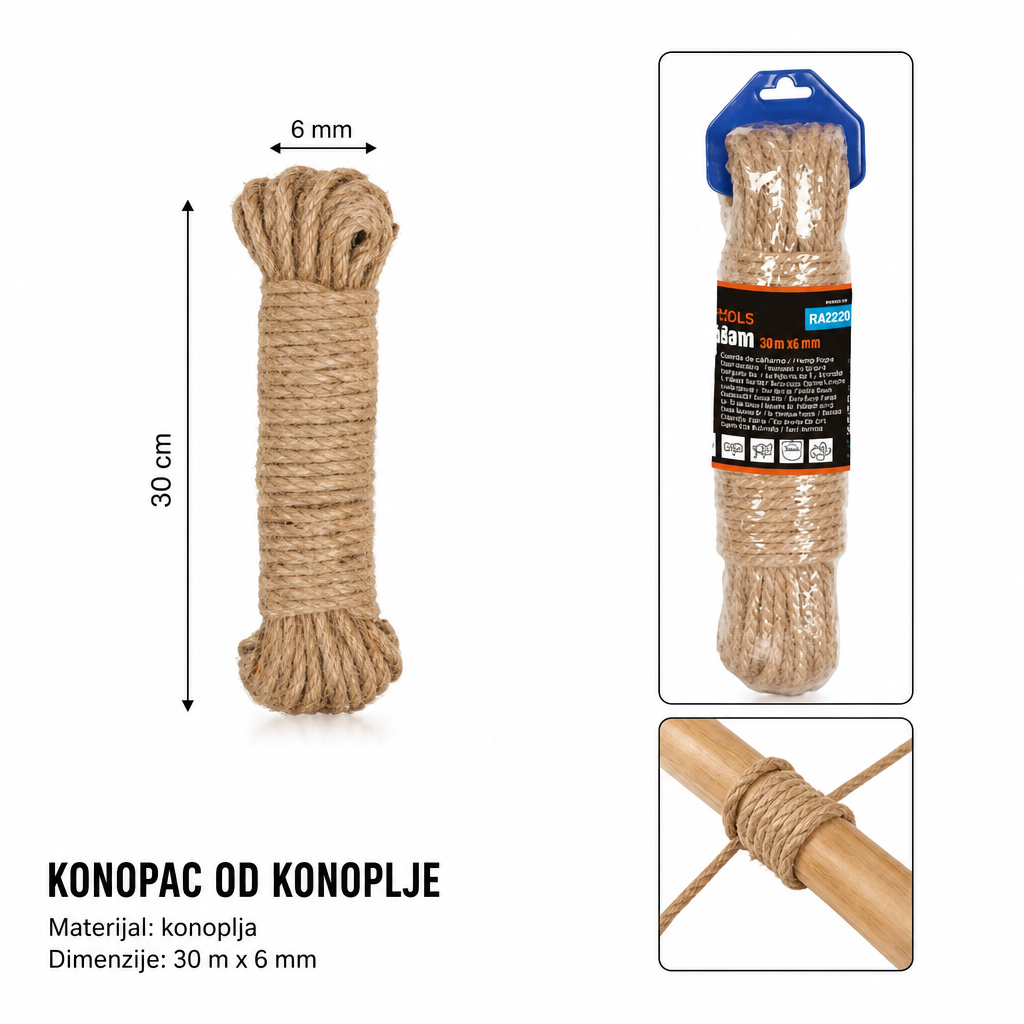 KMT Kanap od jute 5302205