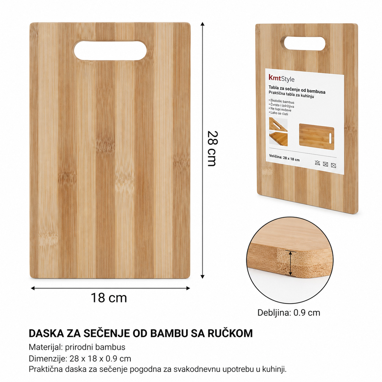 KMT Bambusova daska za sečenje 5403339