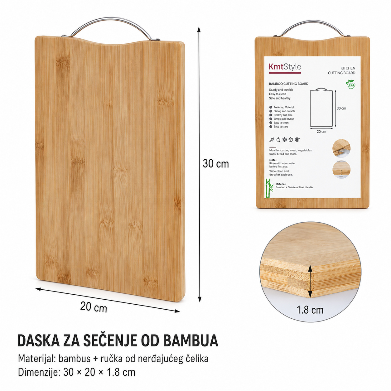 KMT Bambusova daska za sečenje 5403341