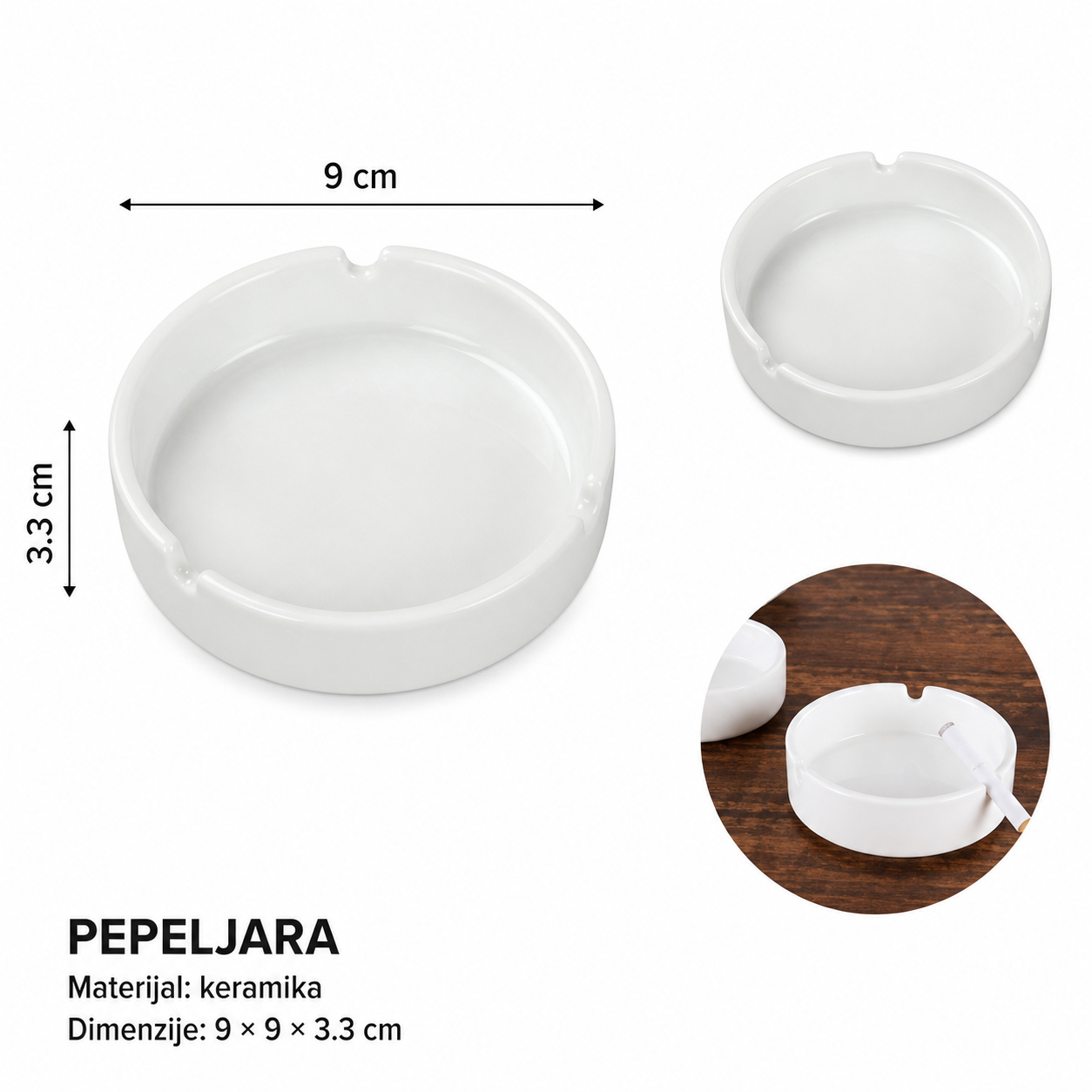 KMT Bela pepeljara 5403368